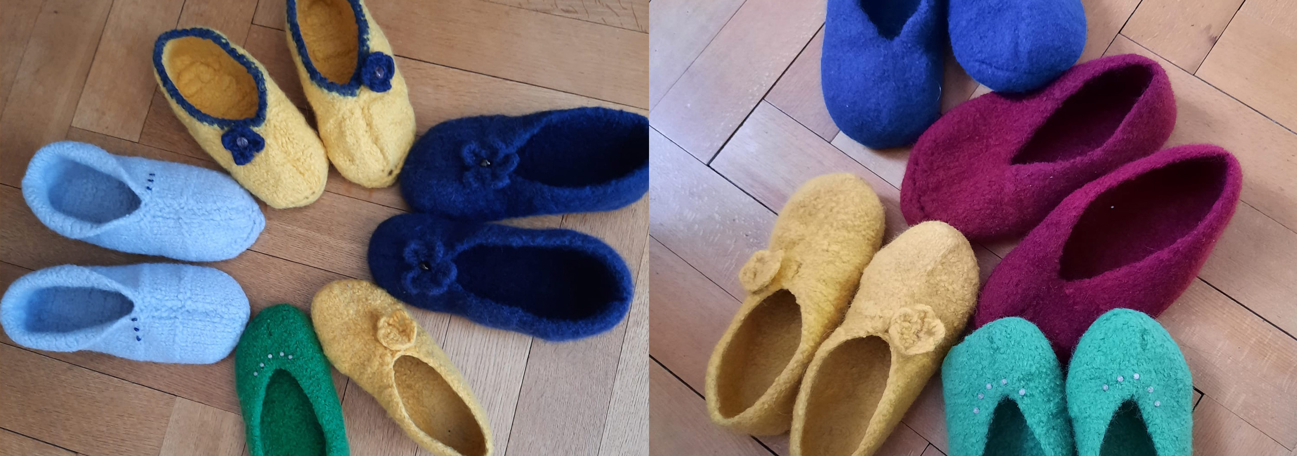 Healing Slippers Auswahl